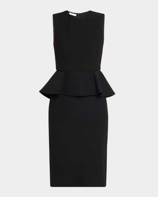 Cosmos Sleeveless Peplum Dress